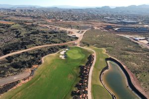 Black Desert 12th Green Aerial